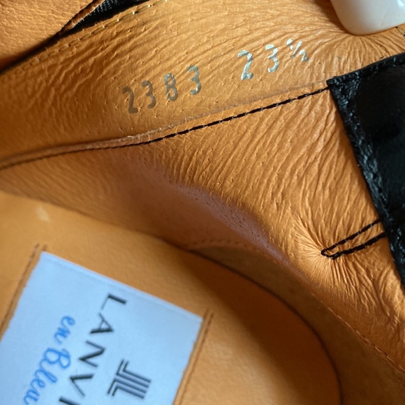 LANVIN en Bleu Heeled Ankle Boots - Picture 12 of 12